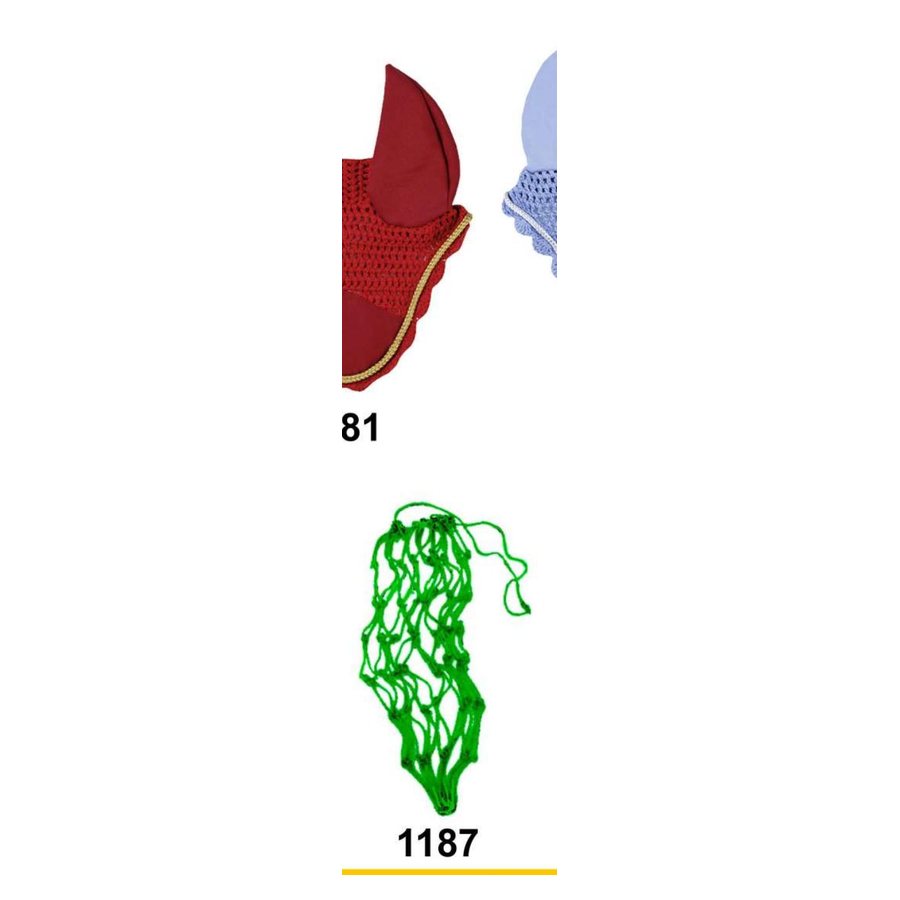 Ear Bonnets, Hay Nets and Fly Veils - Style 1187