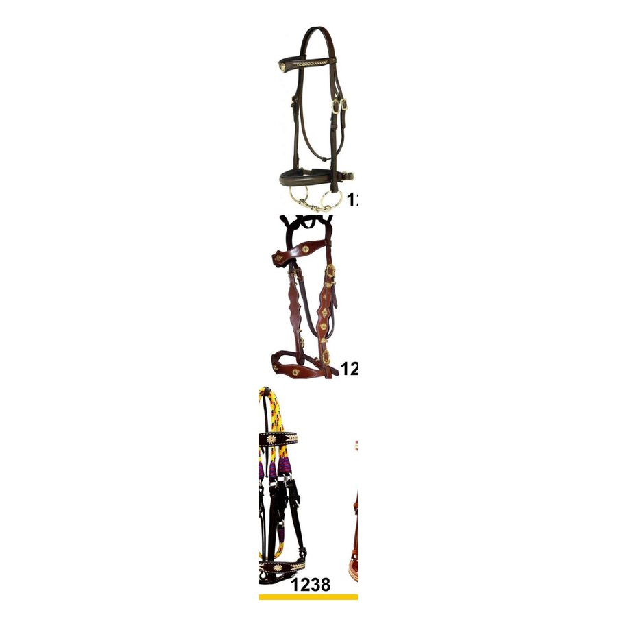Halters and Bridles - Style 1238