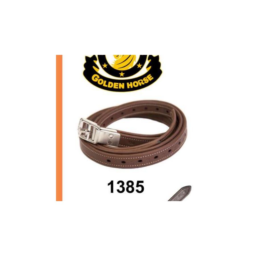 Leather Stirrups and Whips - Style 1385