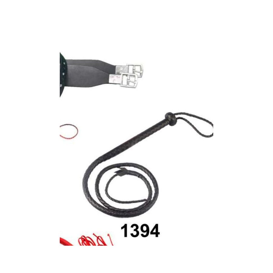 Leather Stirrups and Whips - Style 1394